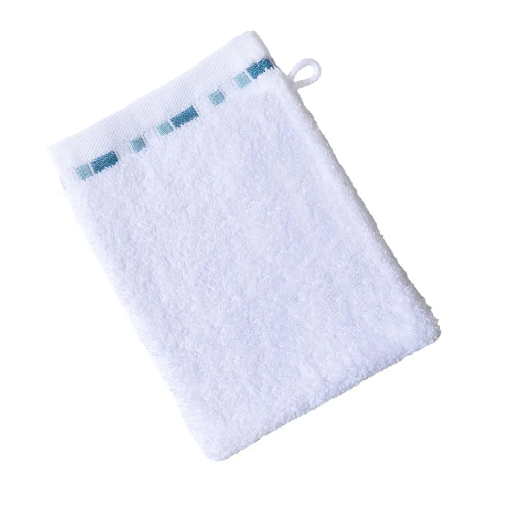 Becquet Linge de toilette décor mosaïque - 450 g/m² - CRÉATION< Serviette De Bain Fantaisie
