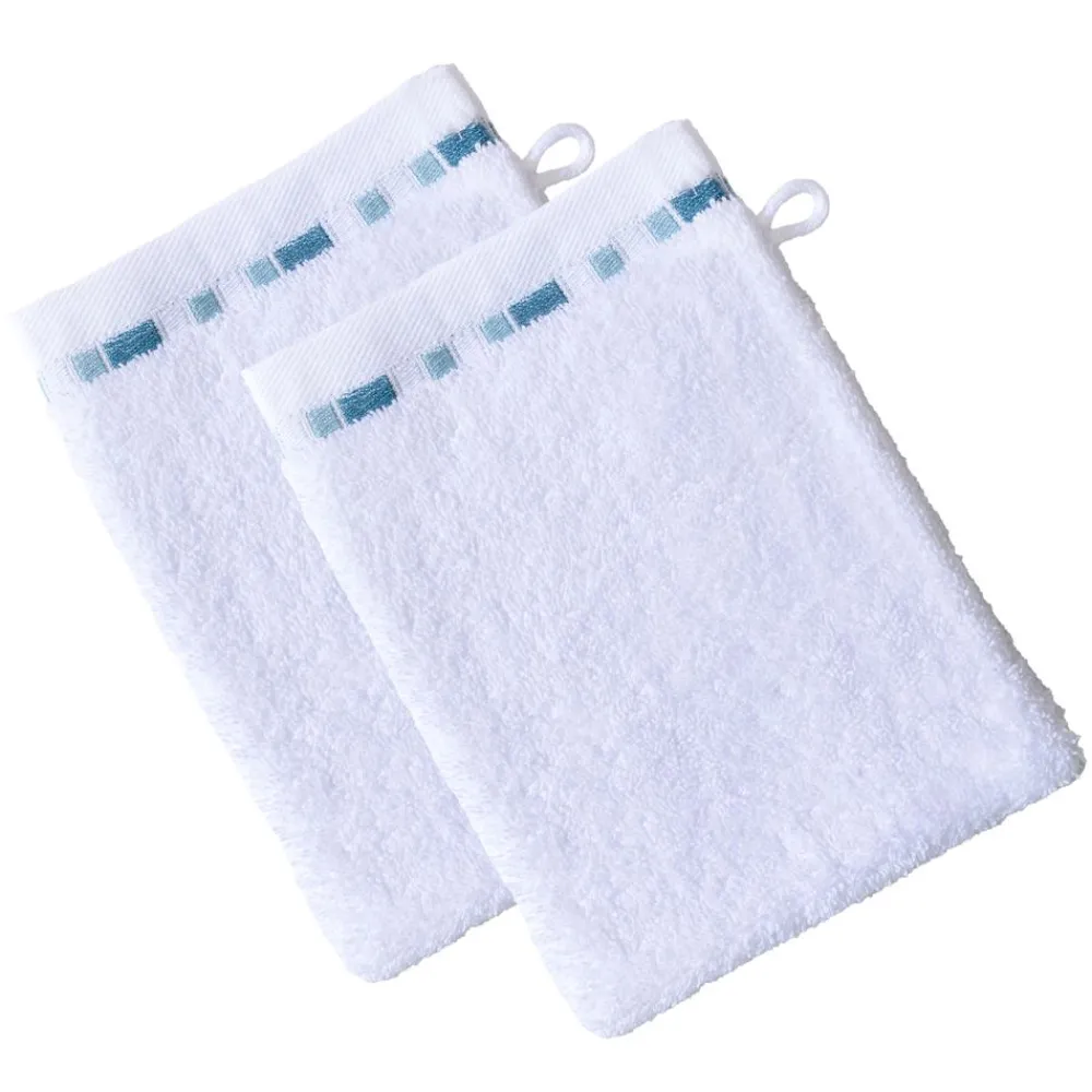 Becquet Linge de toilette décor mosaïque - 450 g/m² - CRÉATION< Serviette De Bain Fantaisie
