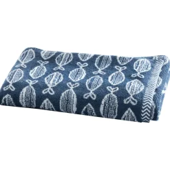 Becquet Linge de toilette double jacquard - motif poissons - 450 g/m²< Serviette De Bain Fantaisie|Les Matières