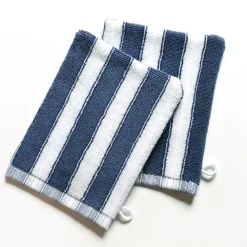 Becquet Linge de toilette double rayure - CRÉATION - 500 g/m²< Serviette De Bain Fantaisie|Les Matières