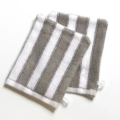 Becquet Linge de toilette double rayure - CRÉATION - 500 g/m²< Serviette De Bain Fantaisie|Les Matières