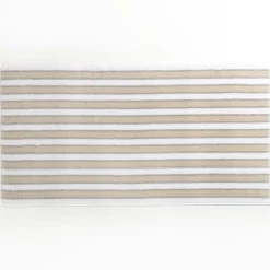 Becquet Linge de toilette double rayure - CRÉATION - 500 g/m²< Serviette De Bain Fantaisie|Les Matières