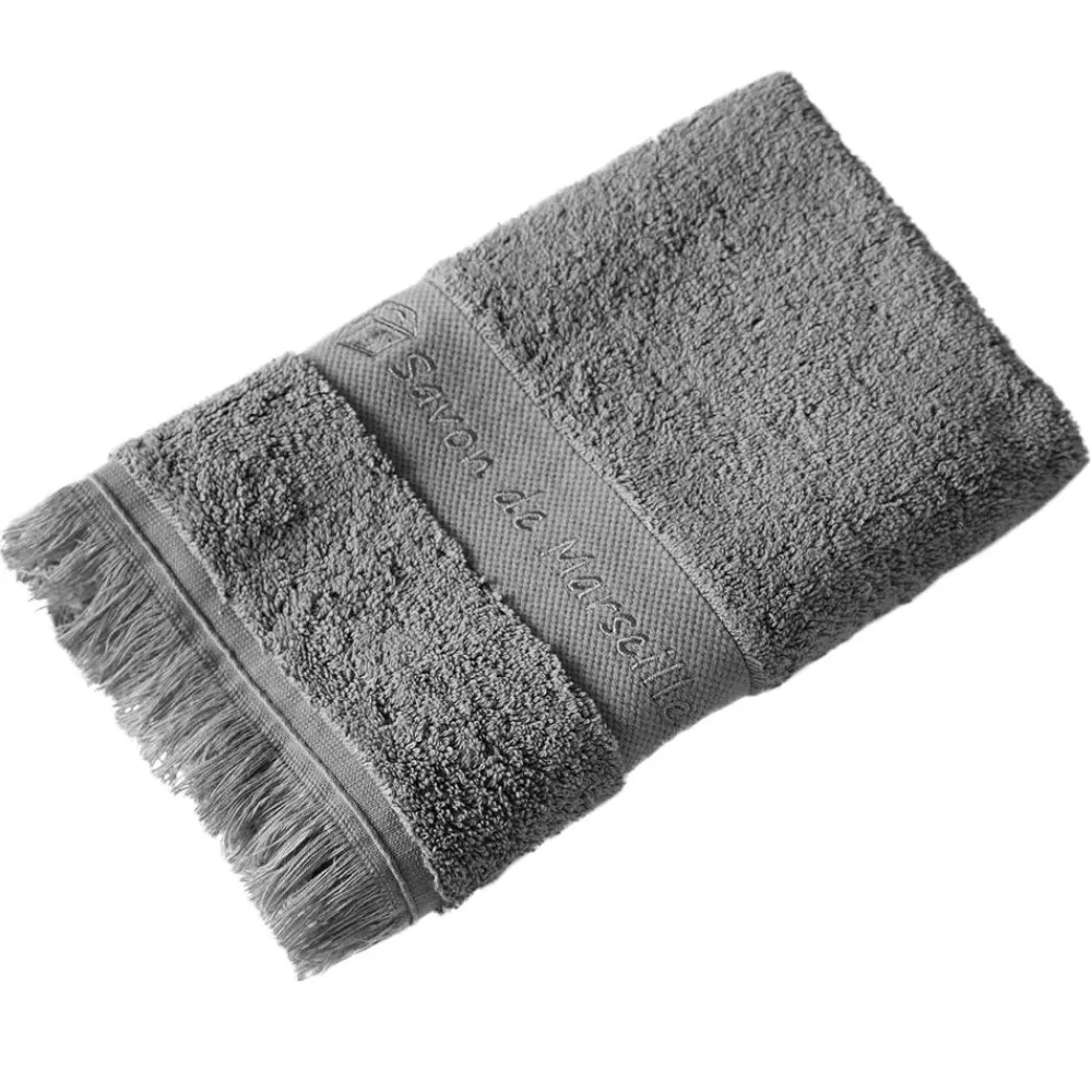 Becquet Linge de toilette en COTON BIO brodé Savon de Marseille - CRÉATION - 500 g/m²< Beauté, Bien-Être|Beauté, Bien-Être