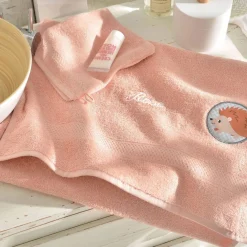 Becquet Linge de toilette enfant animaux personnalisable - 340 g/m²<Enfant Univers Des Tout-Petits|Serviette De Bain Personnalisée, Peignoir Personnalisé