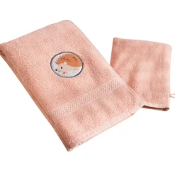 Becquet Linge de toilette enfant animaux personnalisable - 340 g/m²<Enfant Univers Des Tout-Petits|Serviette De Bain Personnalisée, Peignoir Personnalisé