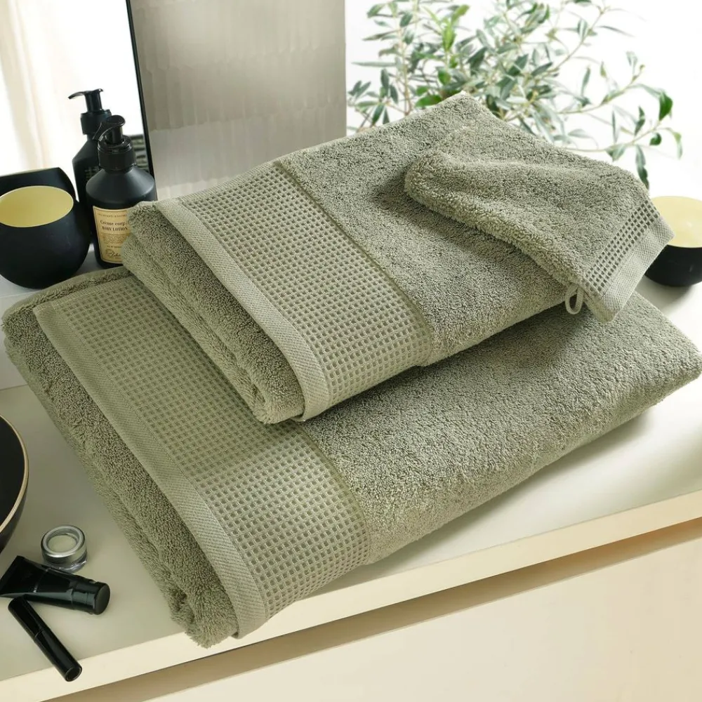 Becquet Linge de toilette liteau nid-d'abeilles - 550 g/m²< Serviette De Bain Fantaisie|Les Matières