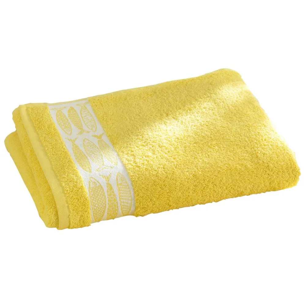 Becquet Linge de toilette liteau poisson - 450 g/m² - CRÉATION< Serviette De Bain Fantaisie|Les Matières
