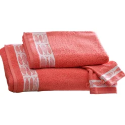 Becquet Linge de toilette liteau poisson - 450 g/m² - CRÉATION< Serviette De Bain Fantaisie|Les Matières