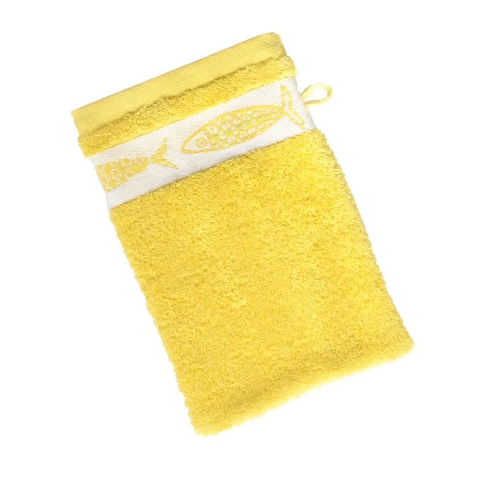 Becquet Linge de toilette liteau poisson - 450 g/m² - CRÉATION< Serviette De Bain Fantaisie|Les Matières