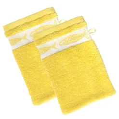 Becquet Linge de toilette liteau poisson - 450 g/m² - CRÉATION< Serviette De Bain Fantaisie|Les Matières