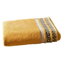 Becquet Linge de toilette liteau graphique - 420 g/m²< Serviette De Bain Fantaisie