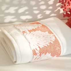 Becquet Linge de toilette liteau corail - 520 g/m²< Beauté, Bien-Être|Beauté, Bien-Être