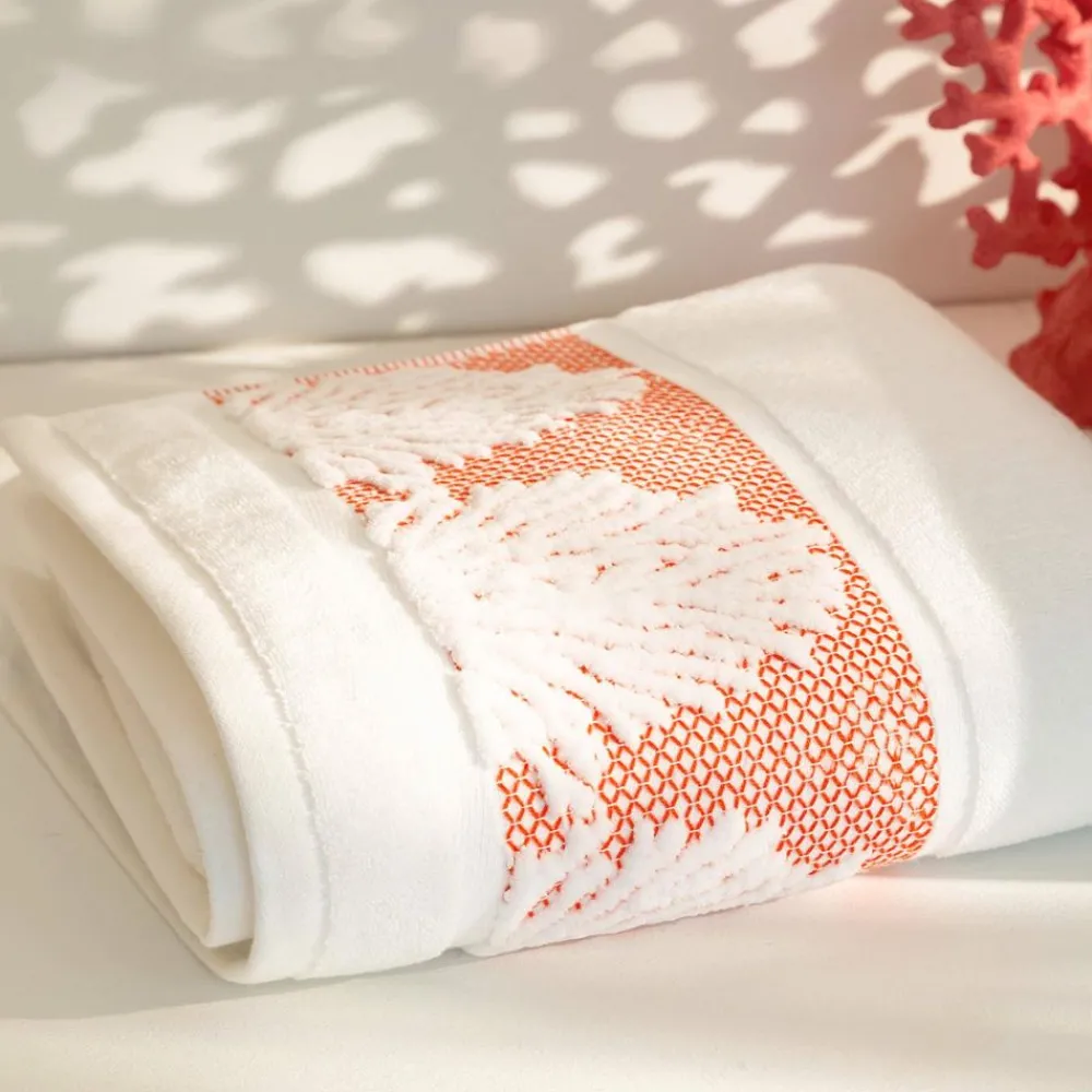 Becquet Linge de toilette liteau corail - 520 g/m²< Beauté, Bien-Être|Beauté, Bien-Être