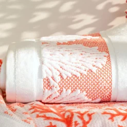 Becquet Linge de toilette liteau corail - 520 g/m²< Beauté, Bien-Être|Beauté, Bien-Être