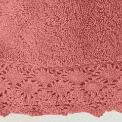 Becquet Linge de toilette liteau macramé - CRÉATION - 480 g/m²< Serviette De Bain Fantaisie
