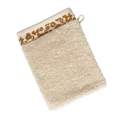 Becquet Linge de toilette liteau léopard - CRÉATION - 500 g/m²< Serviette De Bain Fantaisie