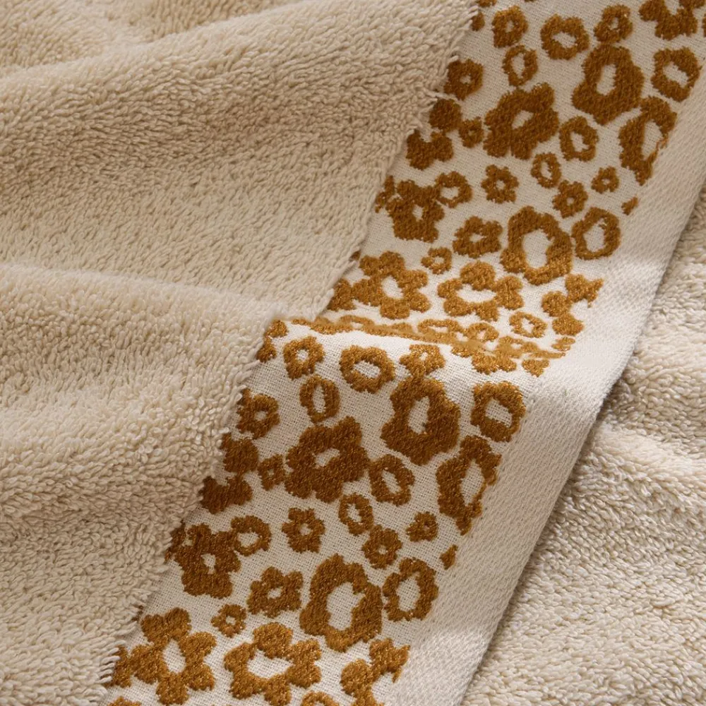 Becquet Linge de toilette liteau léopard - CRÉATION - 500 g/m²< Serviette De Bain Fantaisie