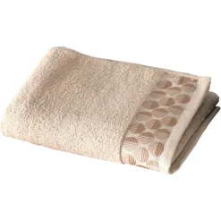 Becquet Linge de toilette liteau cercles - 450 g/m²< Serviette De Bain Fantaisie|Les Matières