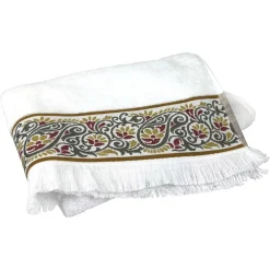 Becquet Linge de toilette liteau arabesque - 450 g/m²< Serviette De Bain Fantaisie