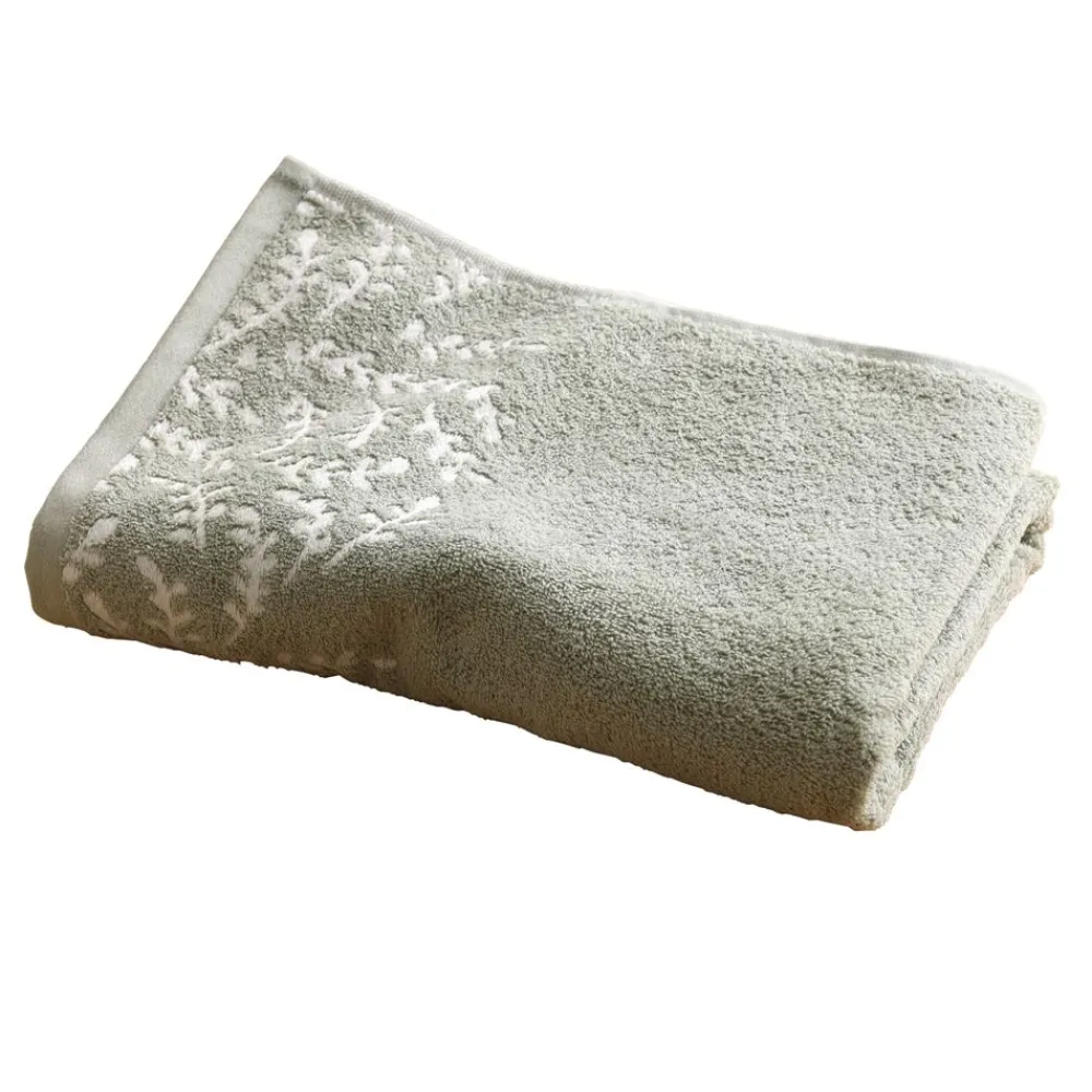Becquet Linge de toilette liteau feuilles - 450 g/m² - CRÉATION< Beauté, Bien-Être|Beauté, Bien-Être