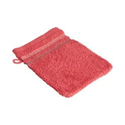 Becquet Linge de toilette motif cœurs - 450 g/m² - CRÉATION< Serviette De Bain Fantaisie|Les Matières