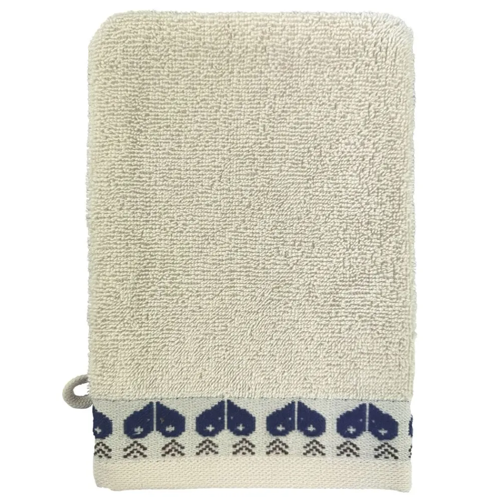 Becquet Linge de toilette motif cœur - 450 g/m²< Serviette De Bain Fantaisie|Les Matières