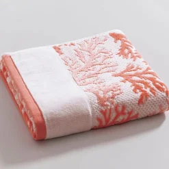 Becquet Linge de toilette motif corail jacquard - 480 g/m²< Beauté, Bien-Être|Beauté, Bien-Être