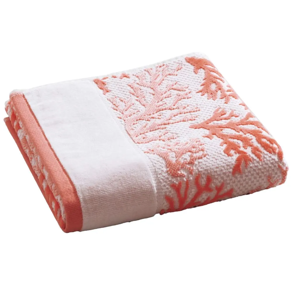 Becquet Linge de toilette motif corail jacquard - 480 g/m²< Beauté, Bien-Être|Beauté, Bien-Être