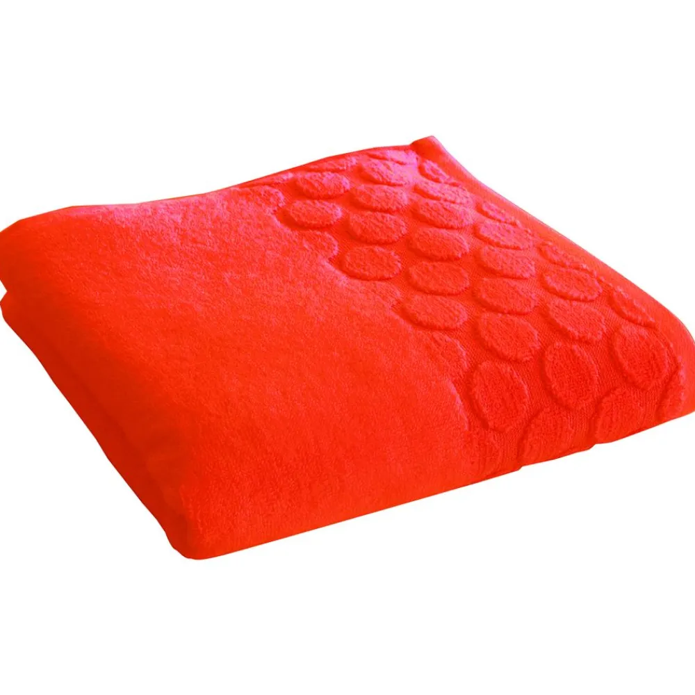 Becquet Linge de toilette motif cercles - 500 g/m²< Serviette De Bain Unie|Les Matières