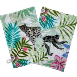 Becquet Linge de toilette motif exotique - 400 g/m²< Serviette De Bain Fantaisie