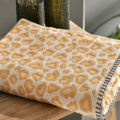 Becquet Linge de toilette motif léopard - 450 g/m²< Serviette De Bain Fantaisie|Les Matières