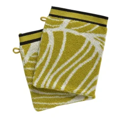 Becquet Linge de toilette motifs feuilles tropicales - 450 g/m²< Serviette De Bain Fantaisie|Les Matières