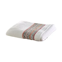 Becquet Linge de toilette motifs africains - 500 g/m² - CRÉATION< Serviette De Bain Fantaisie|Les Matières
