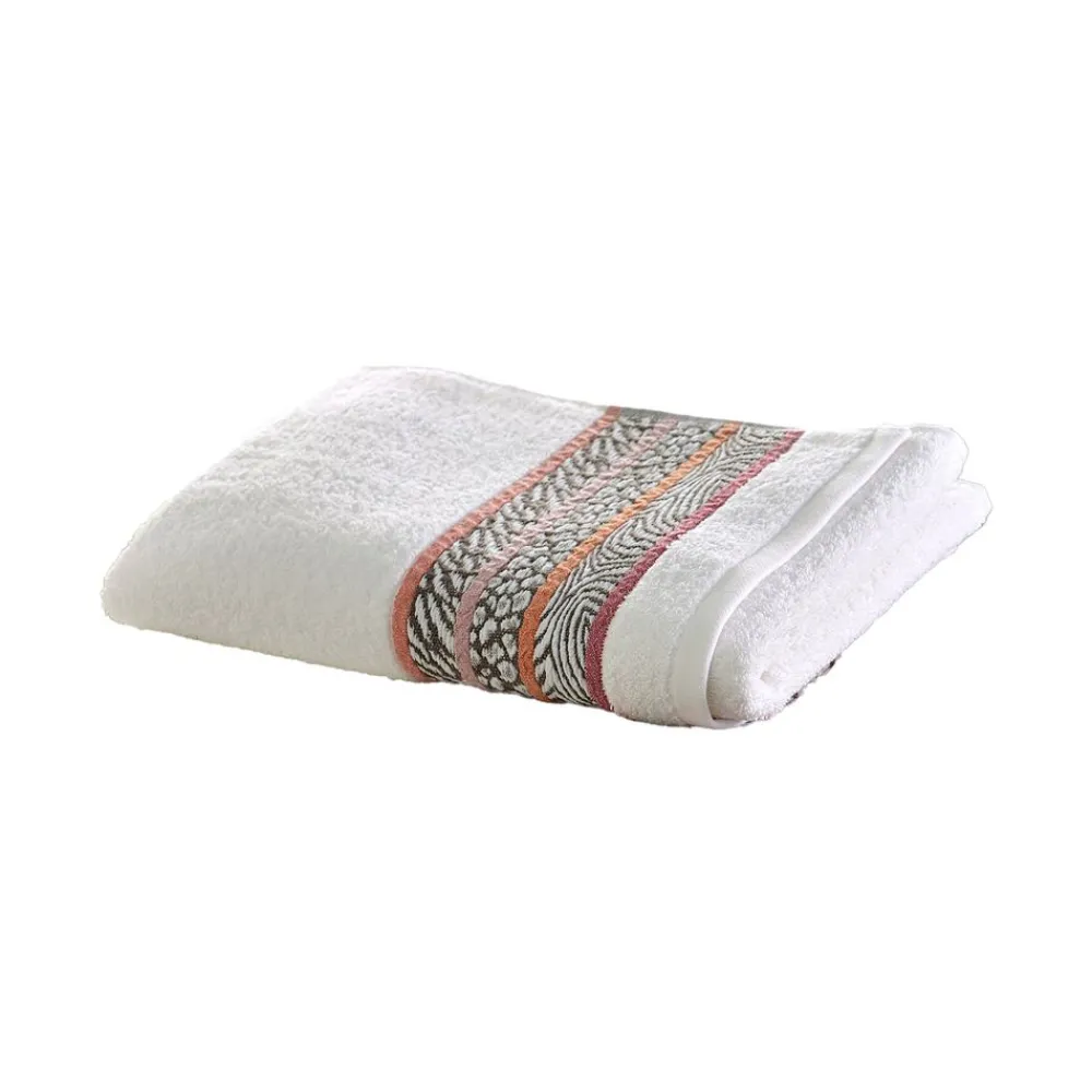 Becquet Linge de toilette motifs africains - 500 g/m² - CRÉATION< Serviette De Bain Fantaisie|Les Matières