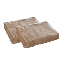 Becquet Linge de toilette personnalisable AIRDROP® - 430 g/m²< Serviette De Bain Unie
