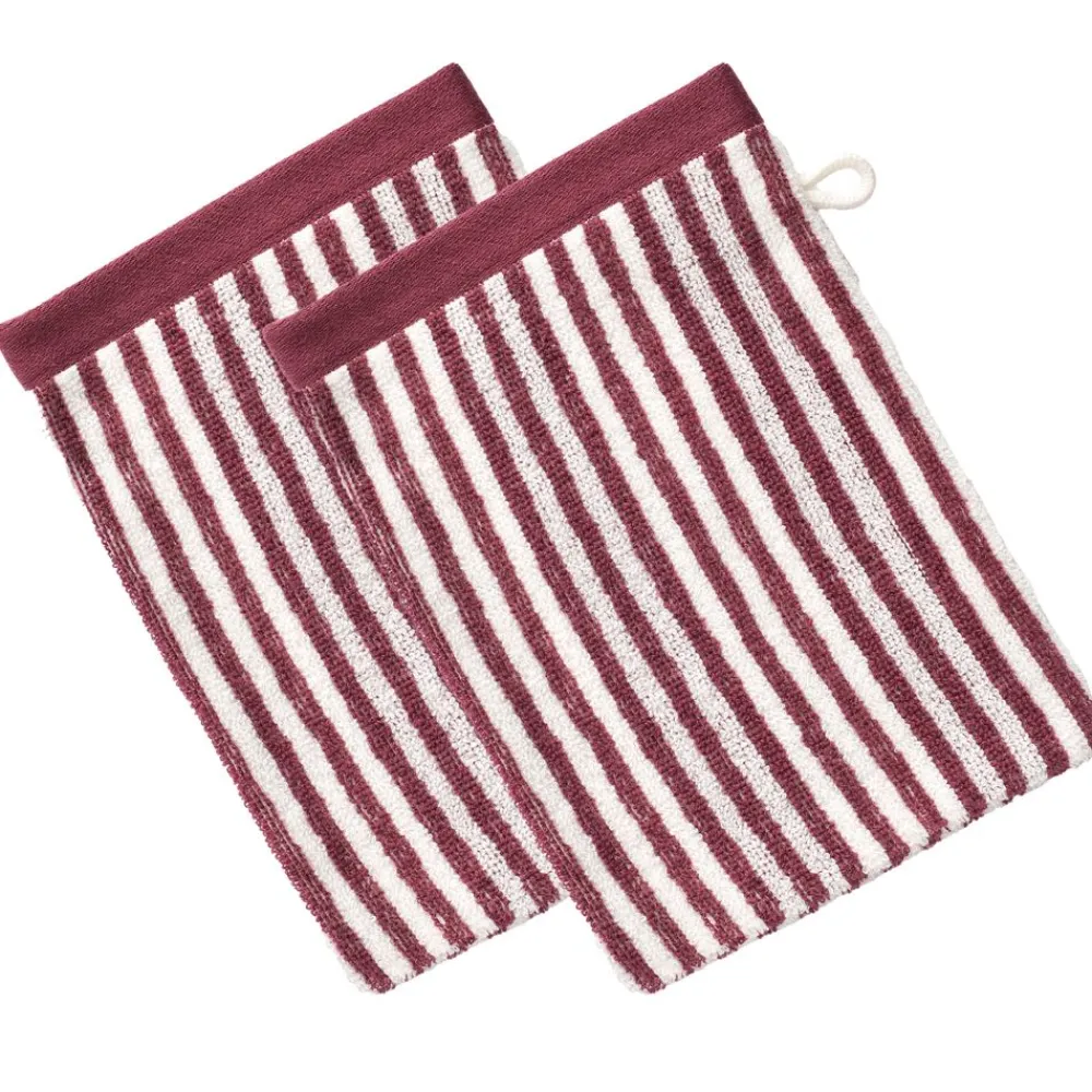 Becquet Linge de toilette rayures jacquard - 450 g/m² - CRÉATION< Serviette De Plage, Fouta|Serviette De Bain Fantaisie