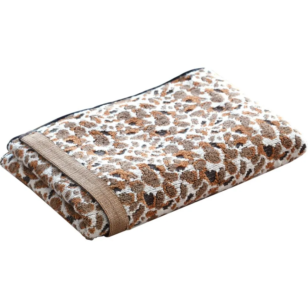 Becquet Linge de toilette relief léopard - CRÉATION - 520 g/m²< Serviette De Bain Fantaisie|Les Matières