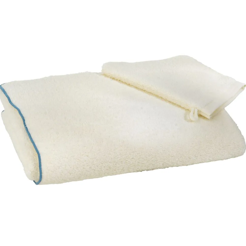 Becquet Linge de toilette uni finition bourdon (480 g/m²) - CRÉATION< Serviette De Bain Fantaisie|Serviette De Bain Unie