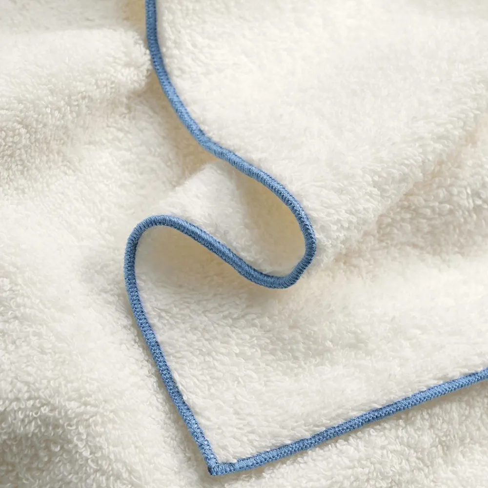 Becquet Linge de toilette uni finition bourdon (480 g/m²) - CRÉATION< Serviette De Bain Fantaisie|Serviette De Bain Unie