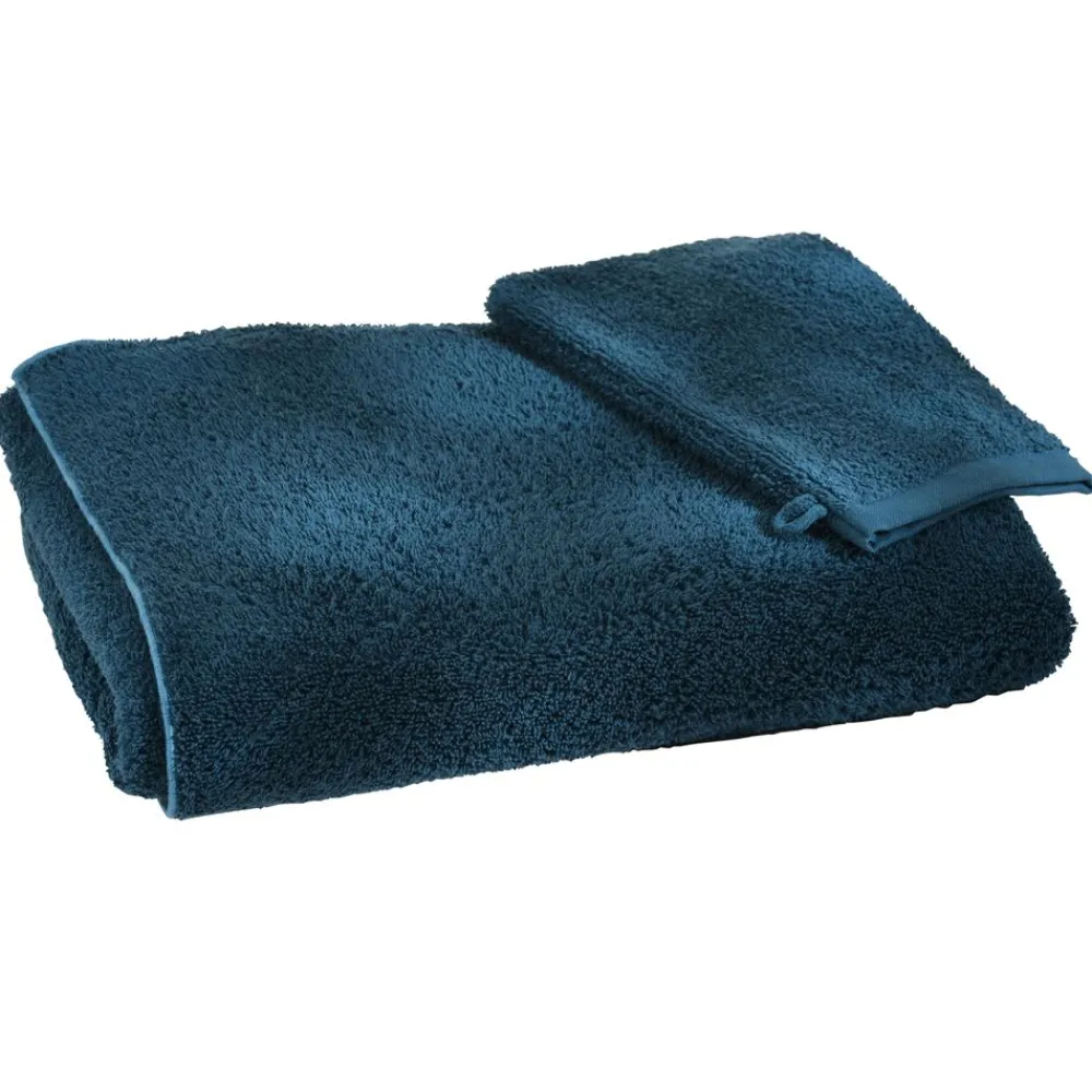 Becquet Linge de toilette uni finition bourdon (480 g/m²) - CRÉATION< Serviette De Bain Fantaisie|Serviette De Bain Unie