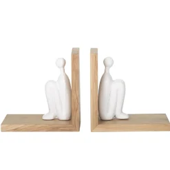 Becquet Lot de 2 serre-livres personnages< Objet De Décoration|Décoration