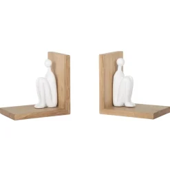 Becquet Lot de 2 serre-livres personnages< Objet De Décoration|Décoration