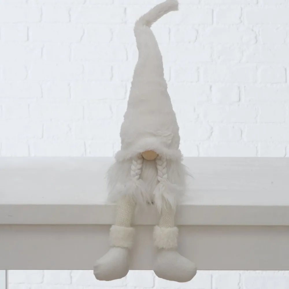 Becquet Lutin de Noël assis< Statuette, Figurine|Décoration