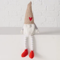 Becquet Lutin de noël assis< Statuette, Figurine|Décoration
