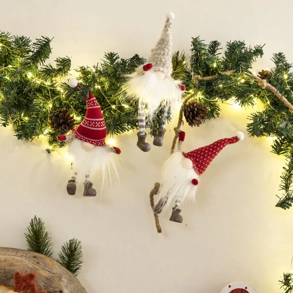 Becquet Lutins de Noël - Lot de 3< Statuette, Figurine|Décoration