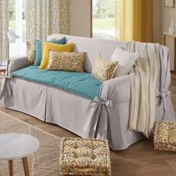 Becquet Matelas d'assise frangé< Rideau Et Déco Textile|Pouf, Matelas, Futon