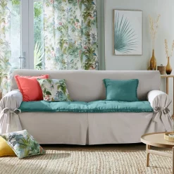 Becquet Matelas d'assise frangé< Rideau Et Déco Textile|Pouf, Matelas, Futon