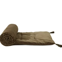 Becquet Matelas d'assise velours< Décoration Textile Unie|Pouf, Matelas, Futon