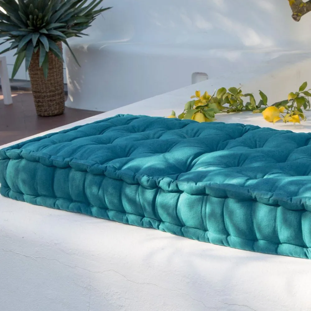 Becquet Matelas de sol capitonné uni< Décoration Textile Unie|Pouf, Matelas, Futon