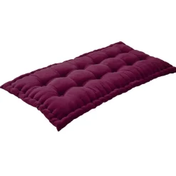 Becquet Matelas futon en velours ras< Rideau Et Déco Textile|Décoration Textile Unie
